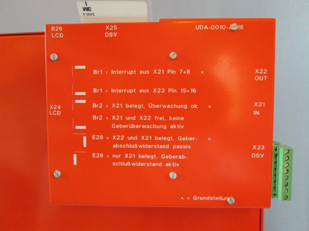 DIETZ electronic DSV 544CNC-3/570 AC Servo Drive Controller 174704 A 316 PLC (EBI1180-1)