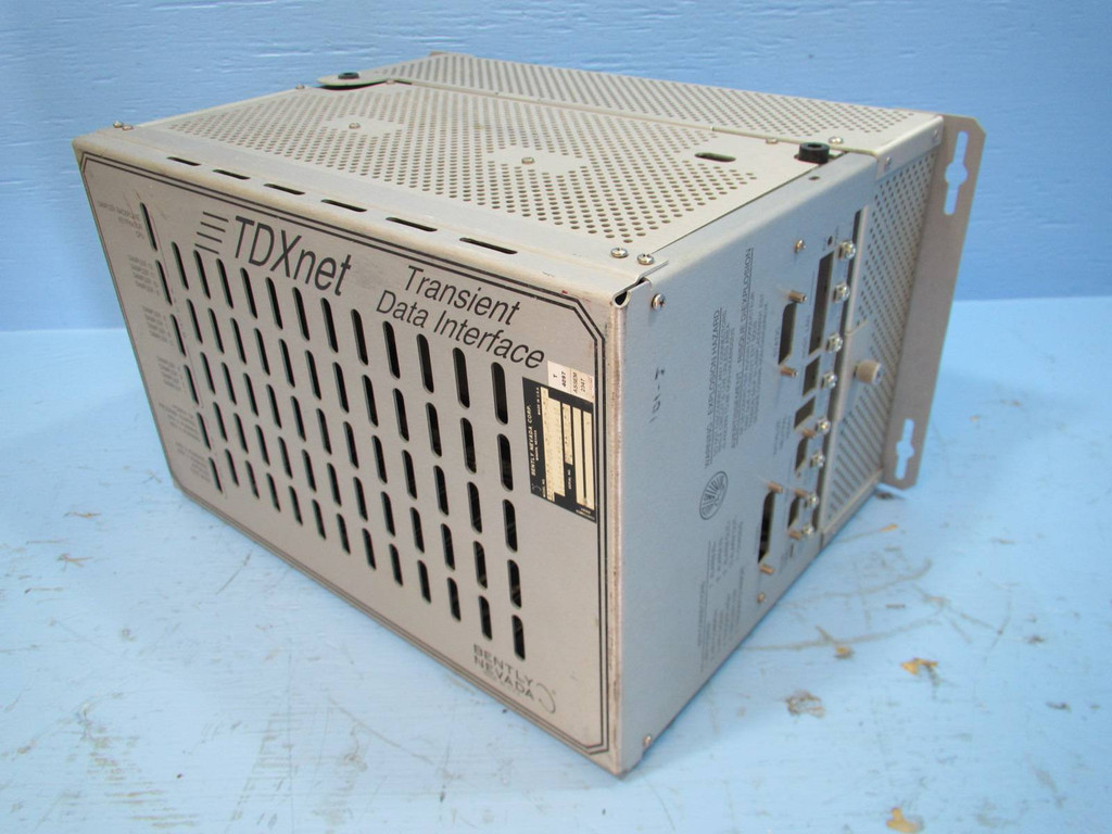 Bently Nevada 2155/00 TDXnet PLC Transient Data Interface Rack Chassis Cage TDIX (NP0030-1)