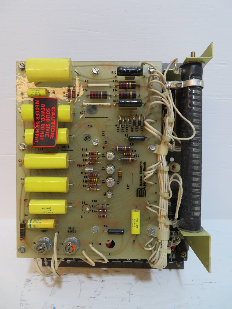 Basler Electric SR4A2B06B3A Static Voltage Regulator Relay SR4A 125 VDC SVR (NP0318-3)