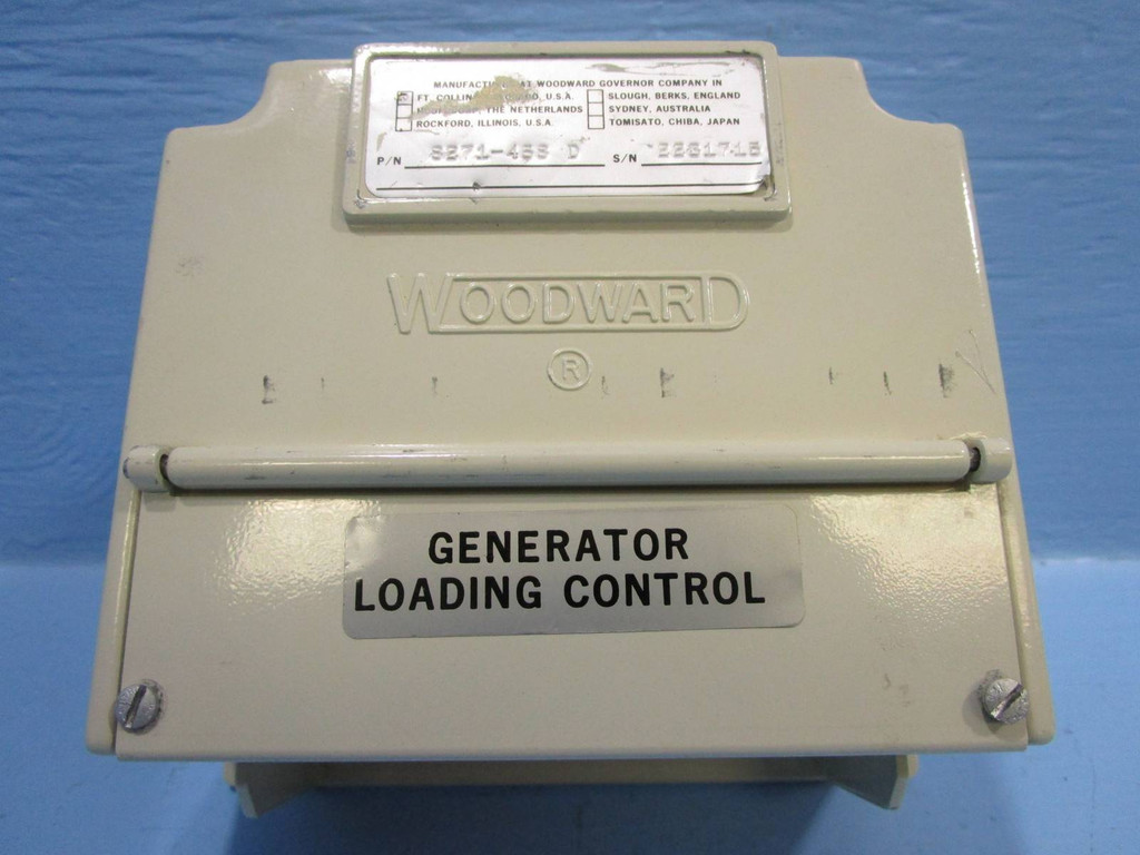 Woodward 8271-468 Generator Loading Control 8271468 Relay Module Load Controller (NP0323-7)