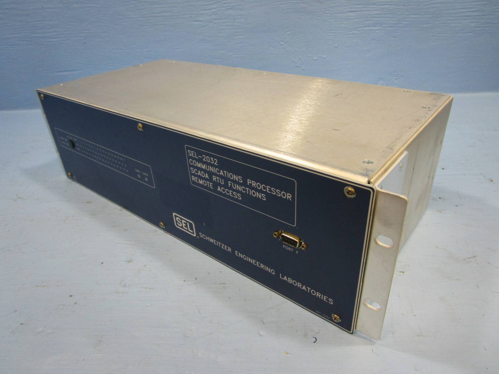 Schweitzer Engineering SEL-2032 Communications Processor Relay SEL2032 SCADA RTU (NP0339-21)