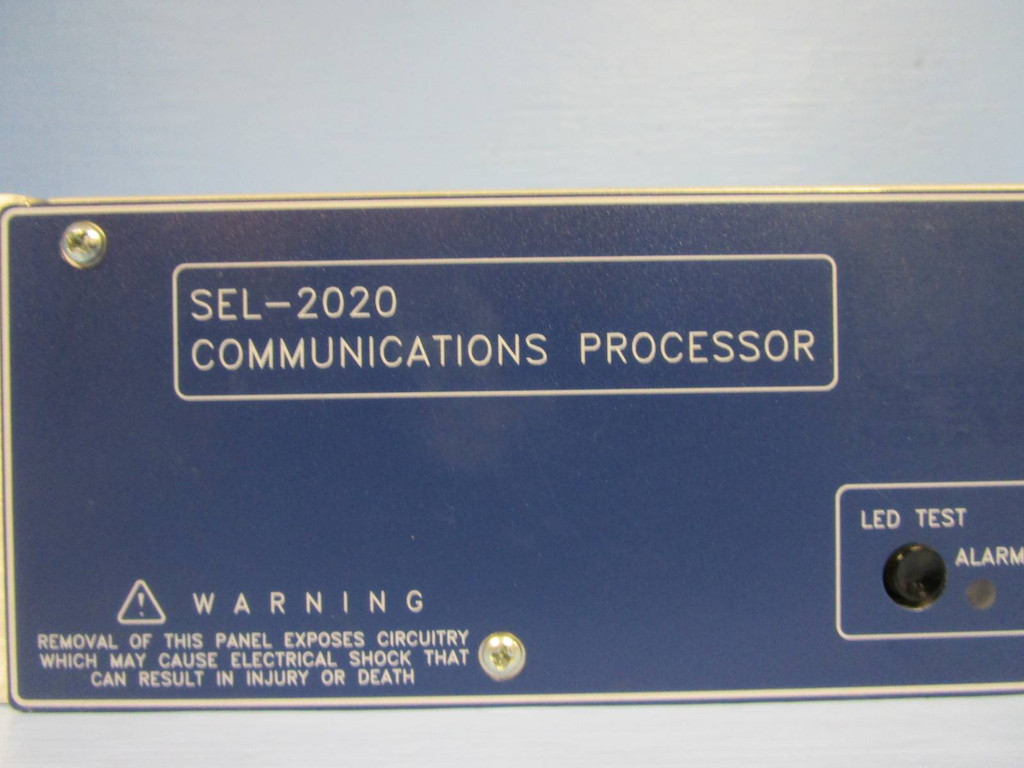 Schweitzer Engineering SEL-2020 Communications Processor Relay SEL2020 Network (NP0342-3)