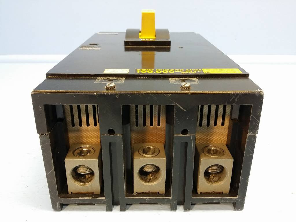 Square D IKL34125 125A Circuit Breaker Black 480V Type IKL-34125 100,000 125 Amp (EM0492-1)