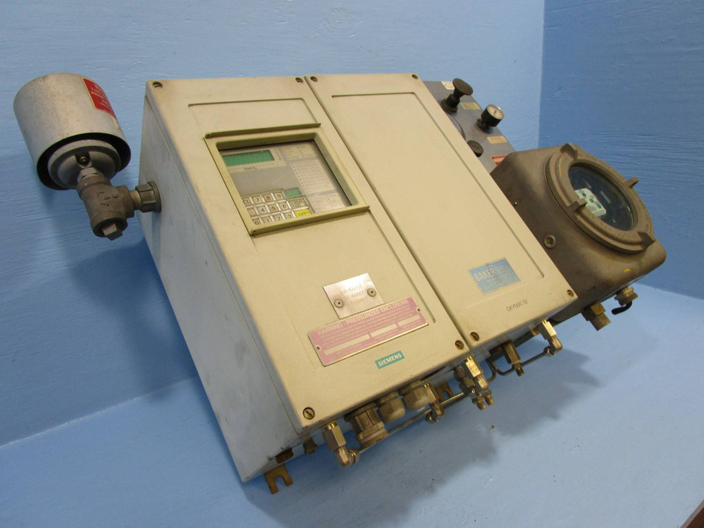 Siemens Oxymat 5F 7MB1010-0BE10-0BC1 Oxygen Analyzer 5 F Butanol XJHA (NP0411-1)