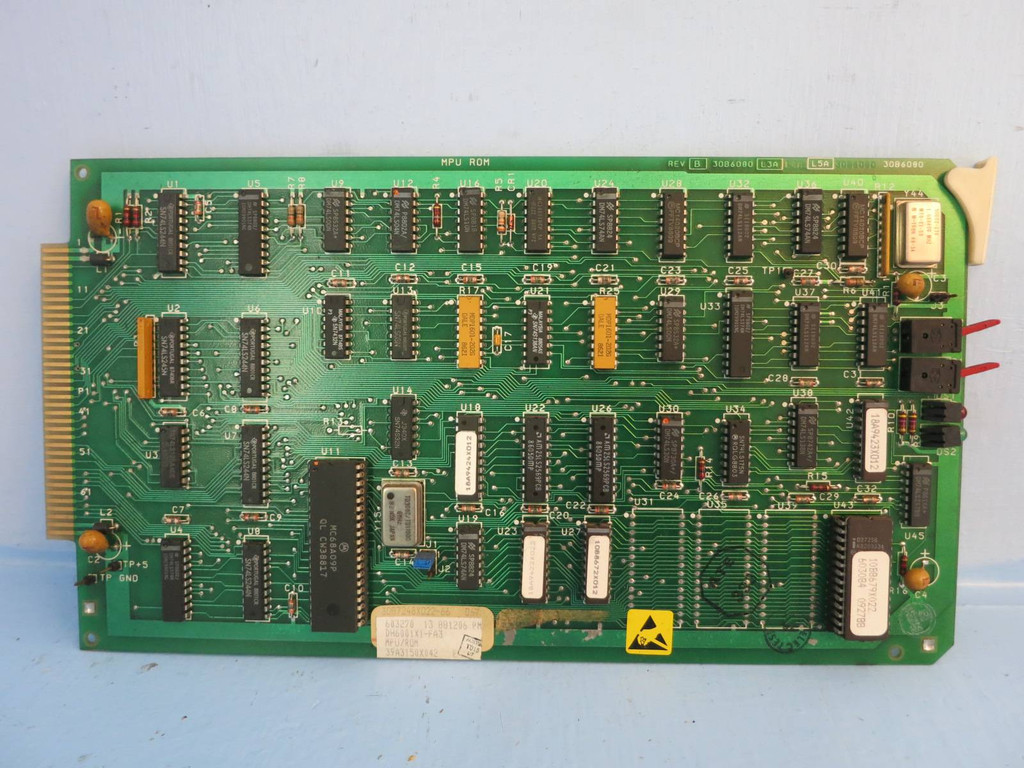 Fisher-Rosemount DH6001X1-FA3 MPU/ROM Card with 10B8679X022 Chip 39A3150X042 PLC (PM1034-1)