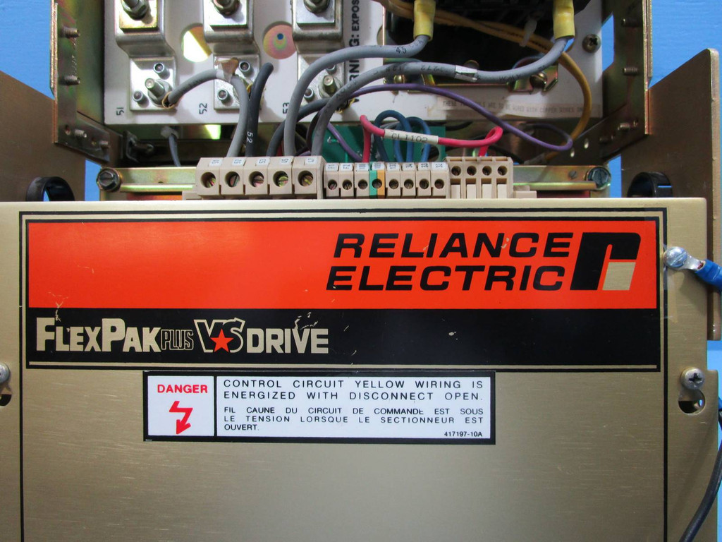 Reliance Electric 20 HP 14C303 FlexPak Plus VS DC Drive RE 20HP 460V 34 A 60 Hz (NP0673-3)