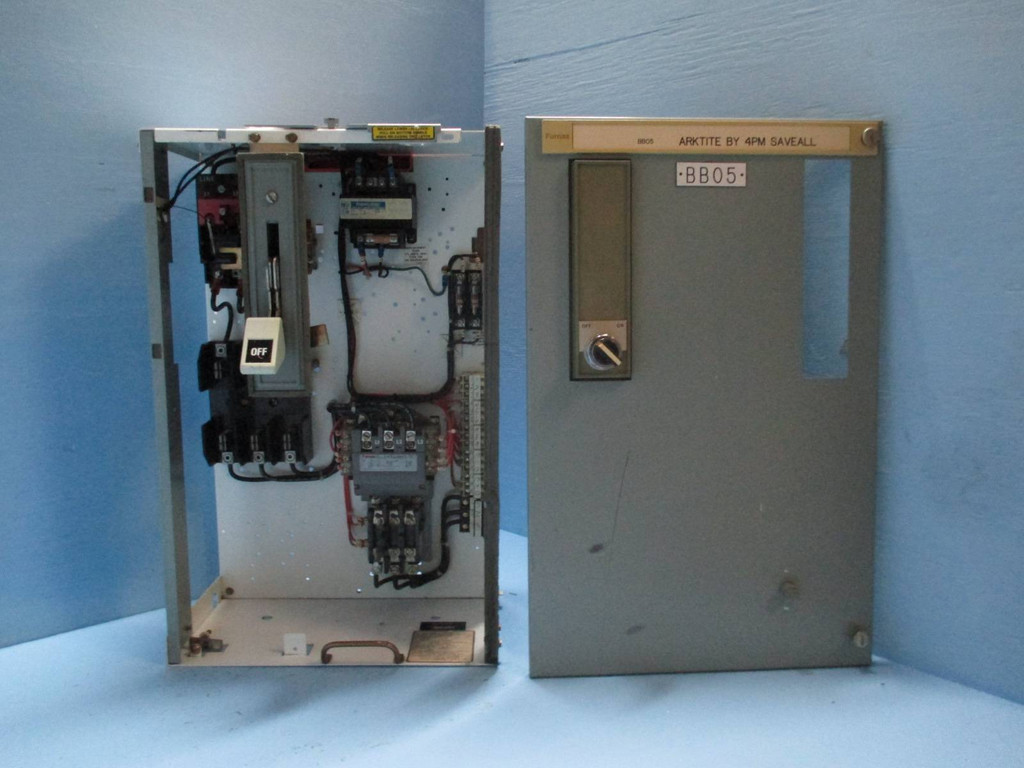 Siemens Tiastar Furnas 89 Size 2 Starter 100 Amp Fusible 24" MCC MCCB Bucket Sz2 (TK0767-2)