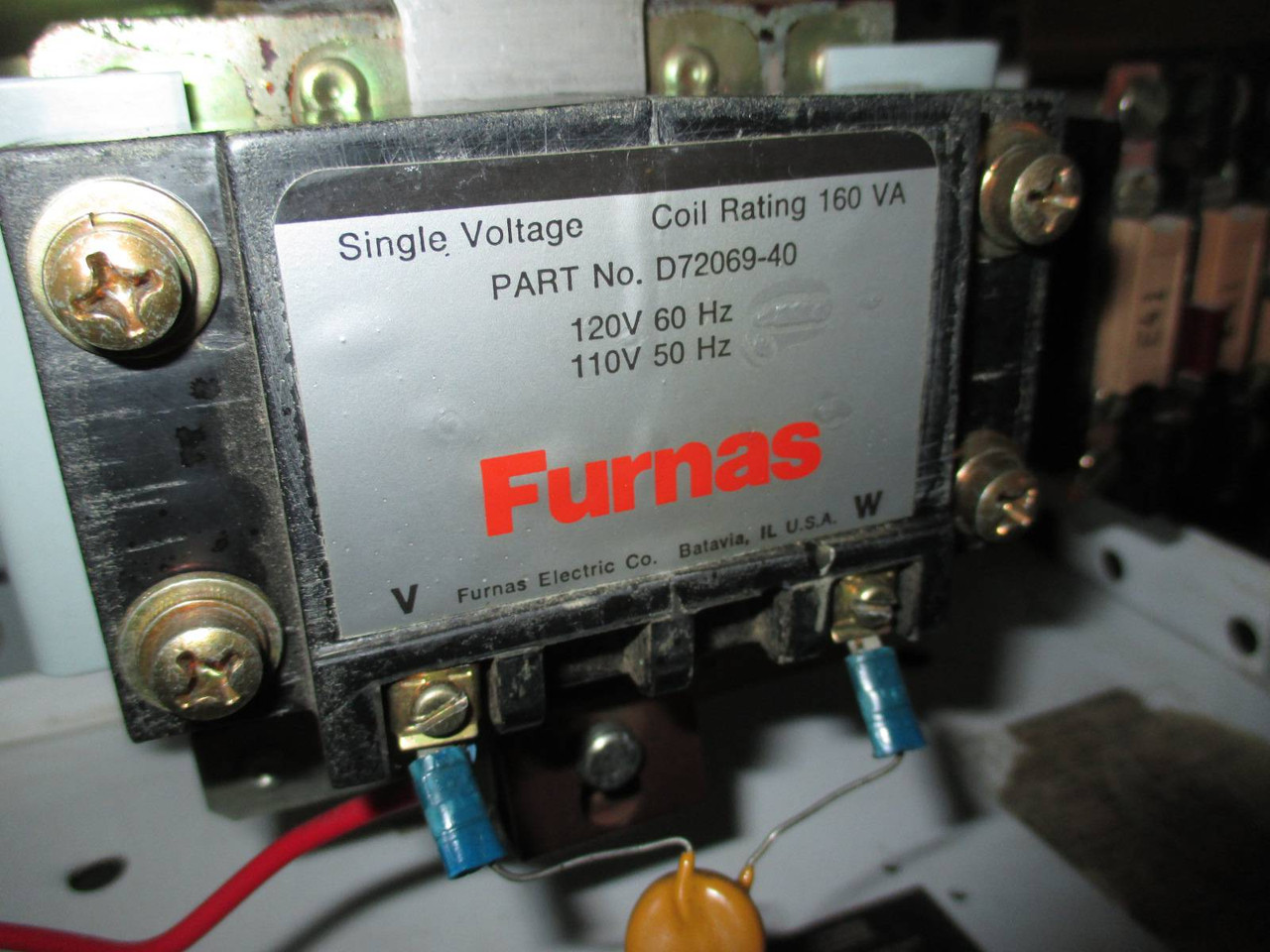 Siemens Tiastar Furnas 89 Size 5 Starter 600 Amp Fused 60" MCC Bucket 120V Coil (TK0784-1)