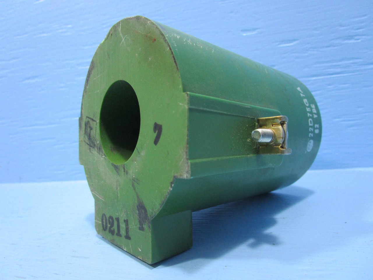 General Electric DC Contactor Coil 22D75G7A IC2800 EA600F11E 600A 600 62 VDC GE (NP0797-1)