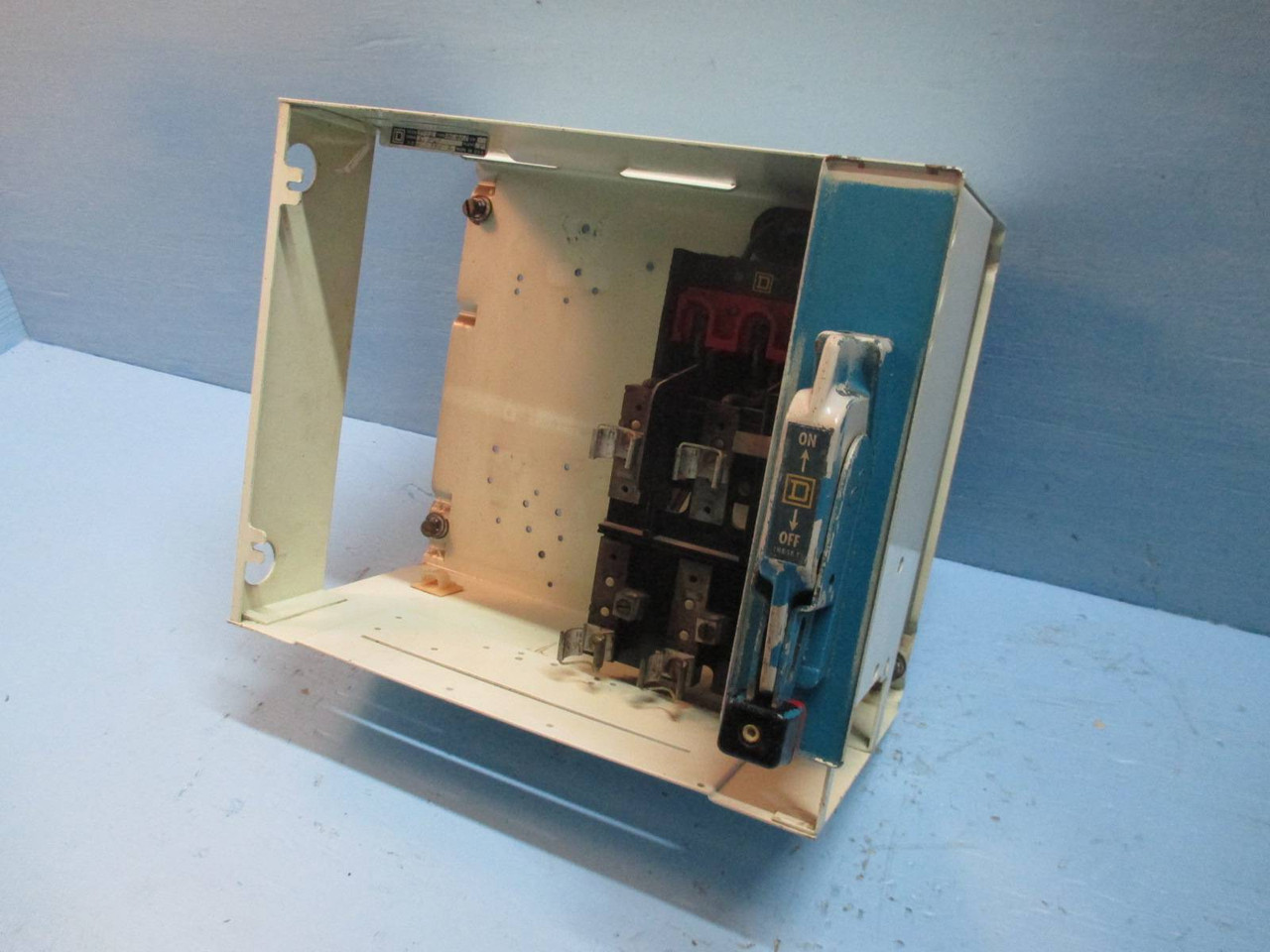 Square D Model 4 30 Amp 12" Fusible Feeder MCC Bucket MCCB 30A Mod4 Fused (TK0819-5)