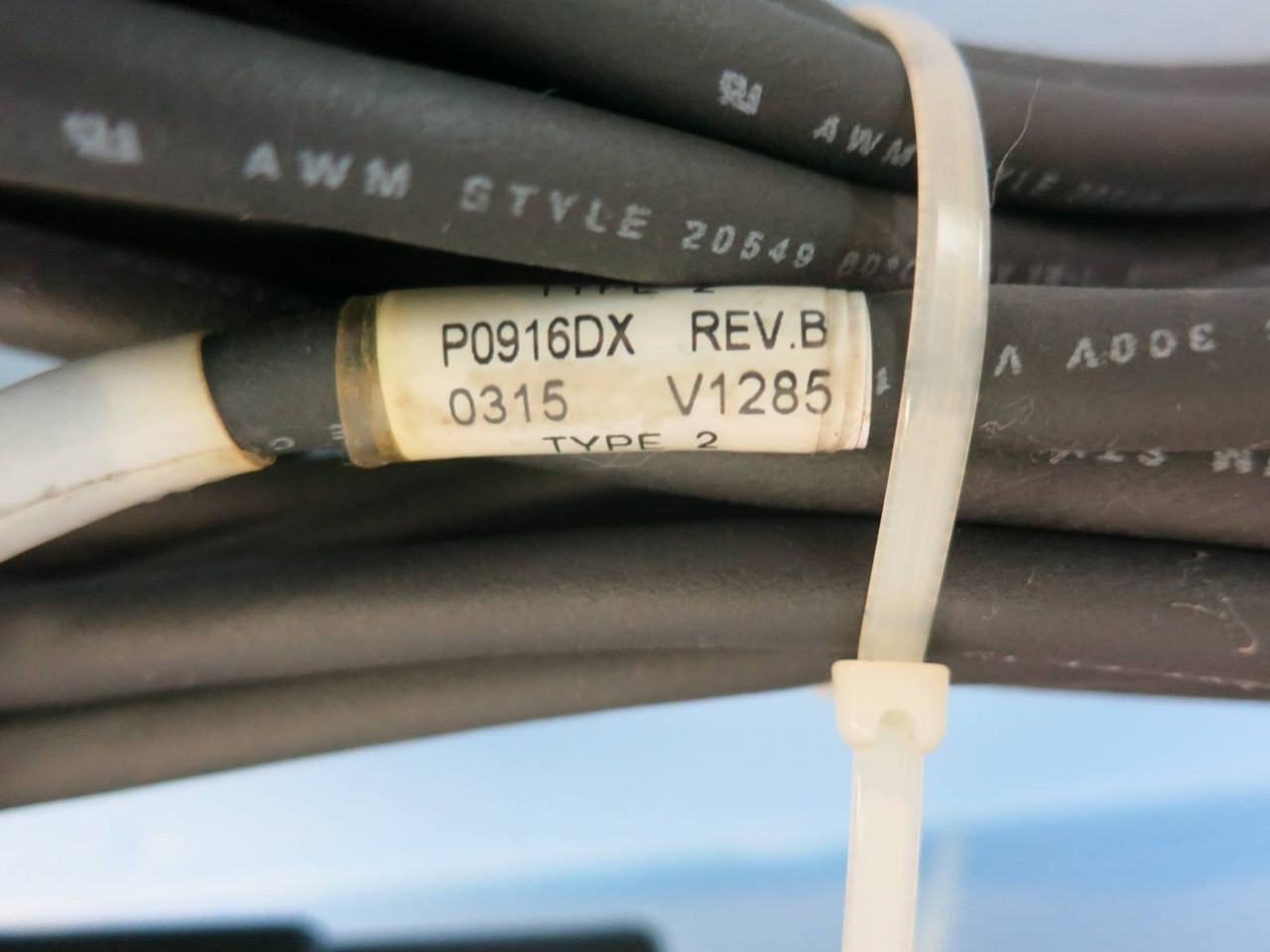 Foxboro P0916DX Rev B 18.5ft Length Cable I/A Series PLC Invensys PO916DX 18.5' (PM1398-20)