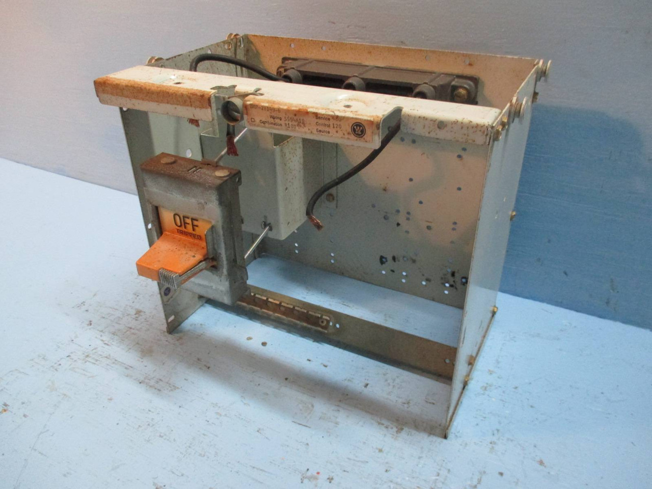 Westinghouse Type W 30 Amp Breaker Type Feeder MCC MCCB Bucket 12" 30A (TK0926-1)