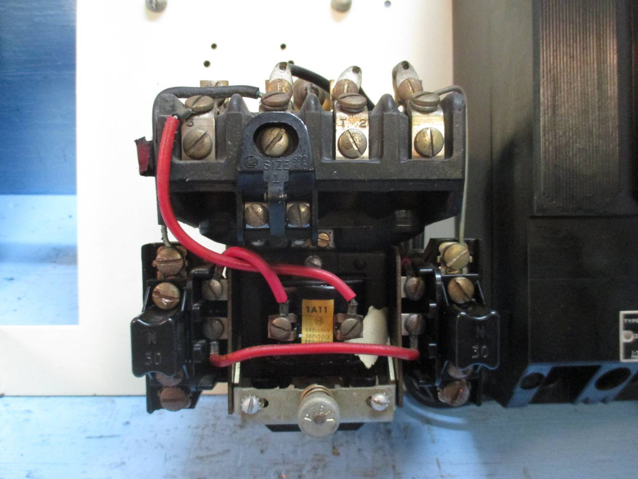 Allen Bradley 798 Series Size 1 Starter 20 Amp Breaker MCC MCCB Bucket 12" (TK0948-2)