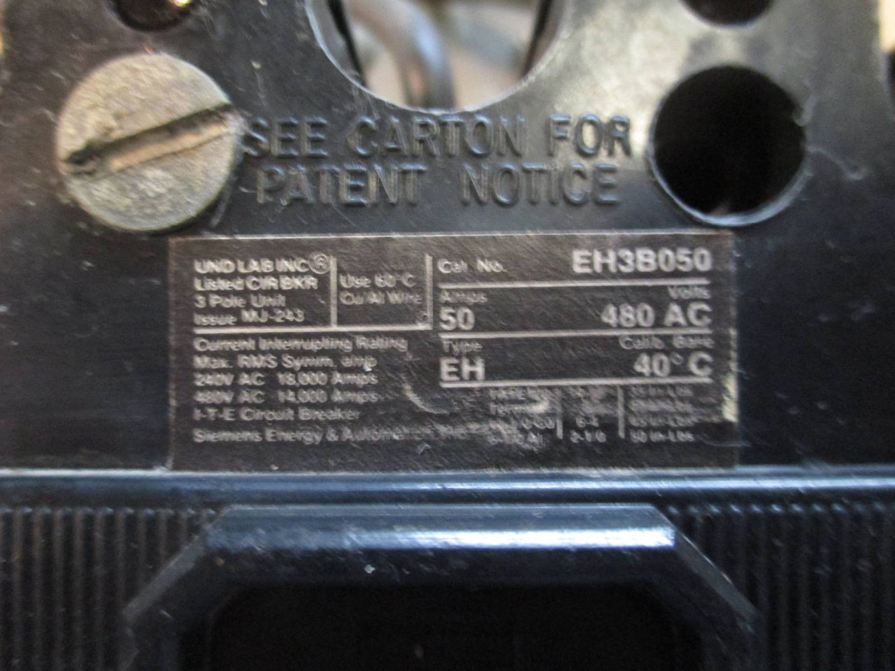 Allen Bradley 798 Size 2 2-Speed Reversing Starter 50 Amp Breaker 30" MCC Bucket (TK0957-1)