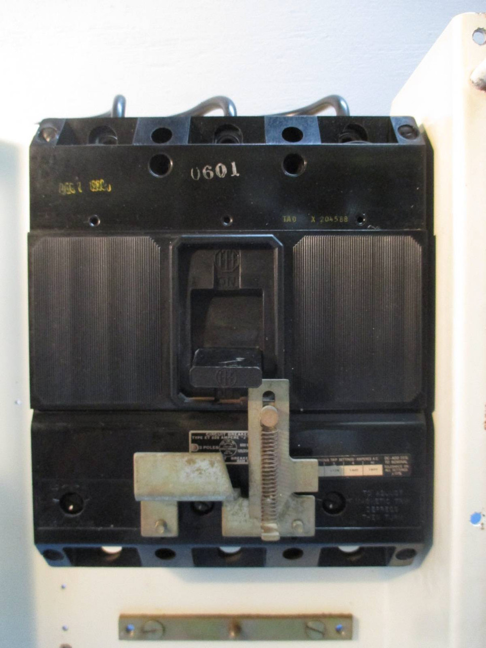 Allen Bradley 798 Series 125 Amp Breaker Type Feeder MCC MCCB Bucket 30" 125A (TK0960-1)