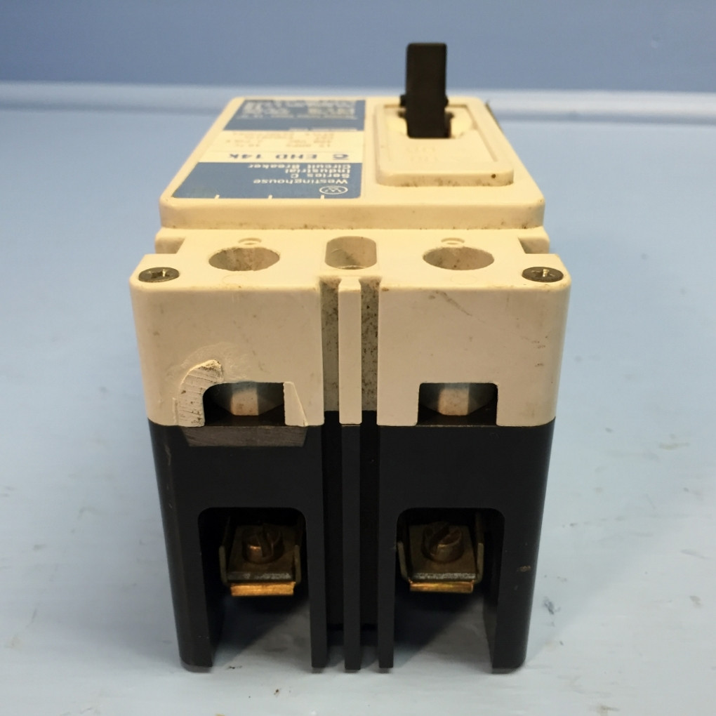 Westinghouse EHD2015L 15A Circuit Breaker Matte 2P EHD2015 Cutler Hammer 15 Amp (EM0975-1)