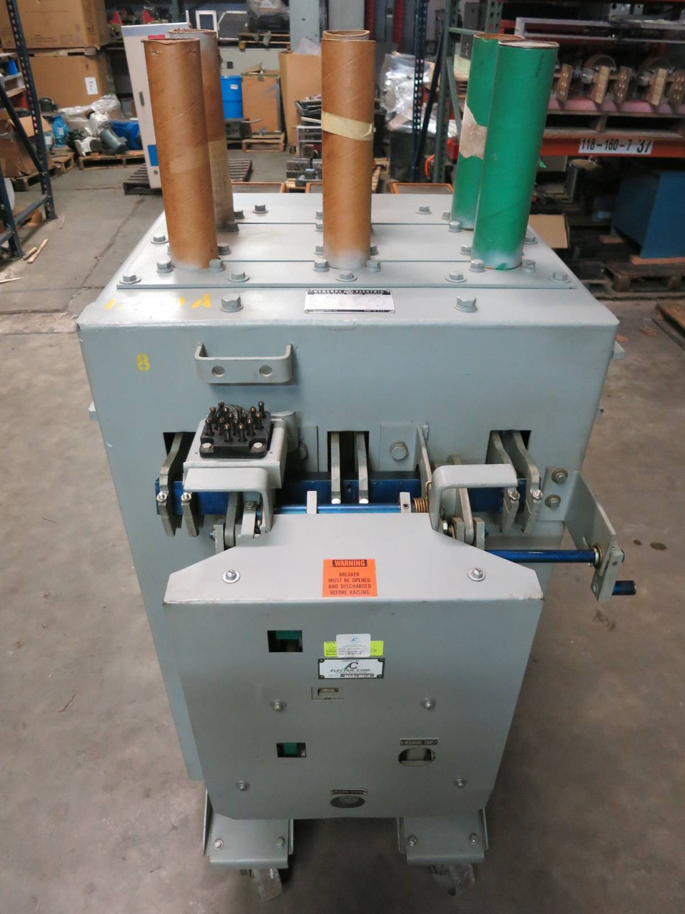 Rebuilt GE Magne-Blast AM-13.8-750-2H 1200 Amp Circuit Breaker General Electric (PM1366-1)