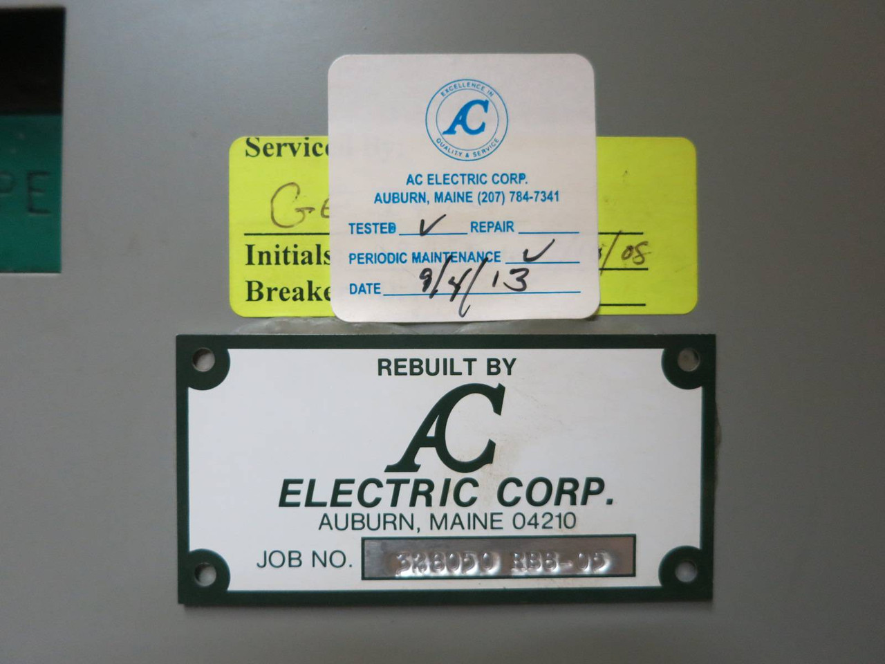 Rebuilt GE Magne-Blast AM-13.8-750-2H 1200 Amp Circuit Breaker General Electric (PM1366-1)