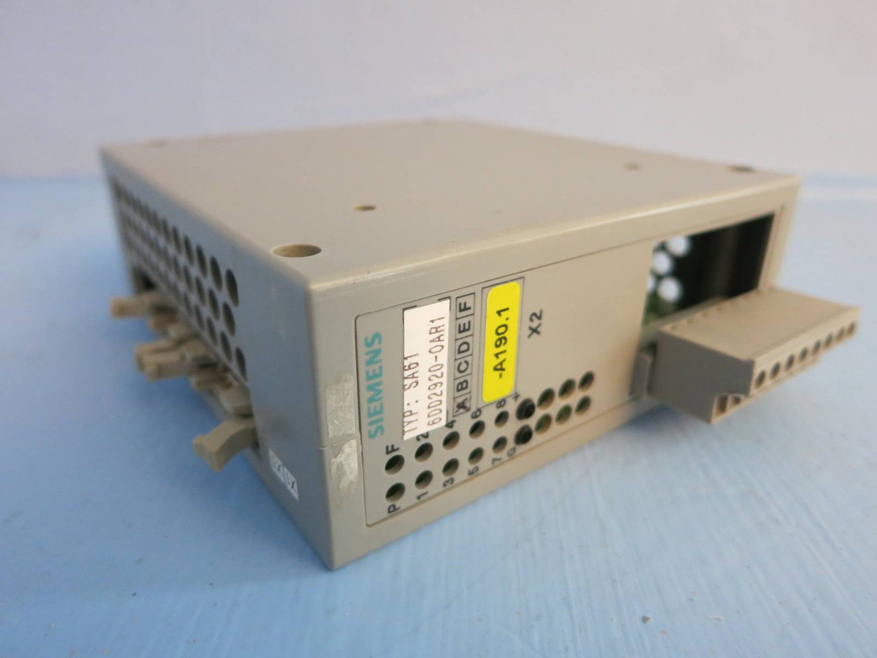 Siemens 6DD2920-0AR1 SA61 SIMADYN D Transformer Module PLC Simatic 6DD292O-OARI (PM1489-4)