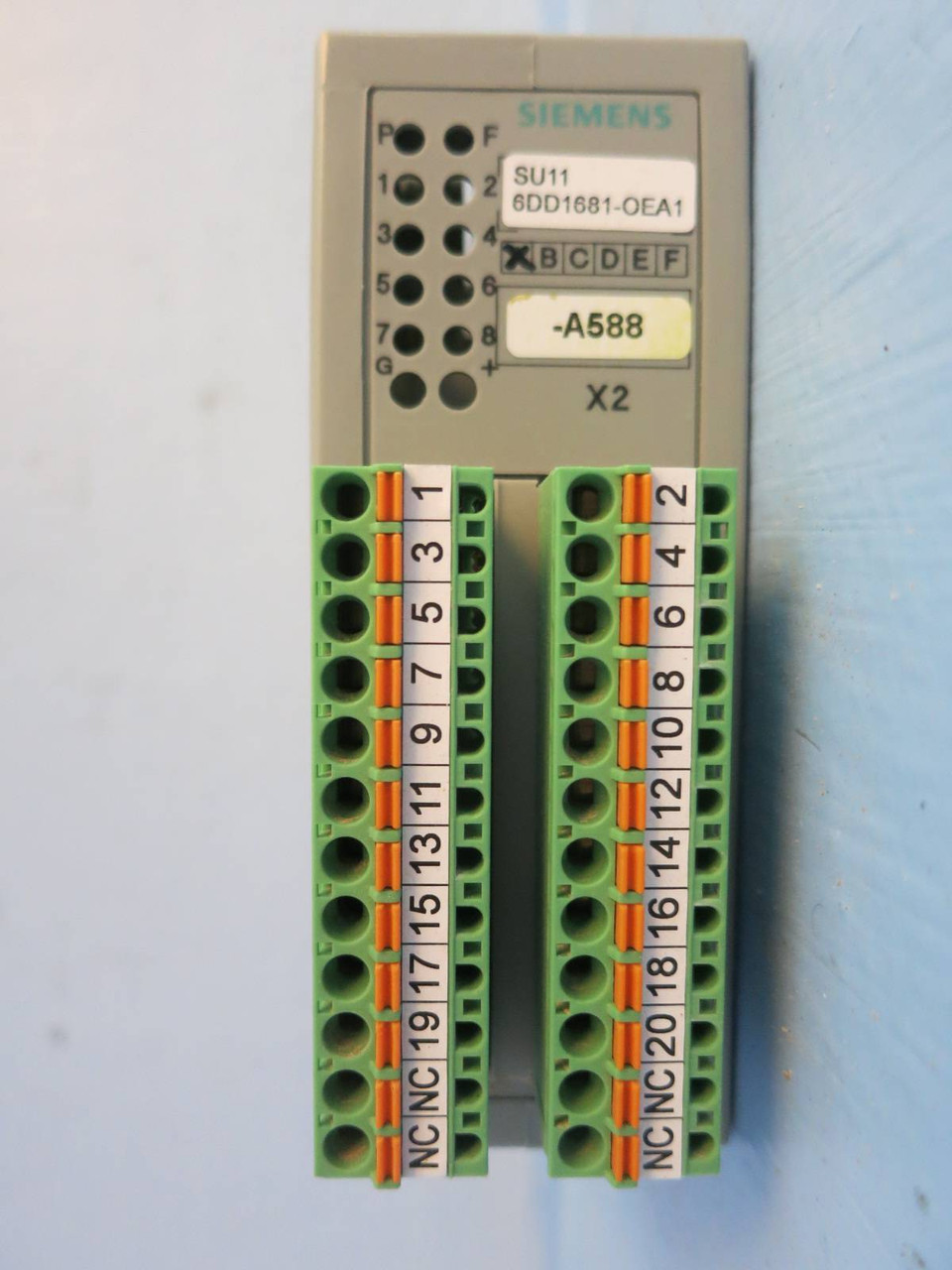 Siemens 6DD1681-0AE1 SU 71 SIMADYN D Interface Module PLC Simatic 6DDI68I-OAEI (PM1486-2)