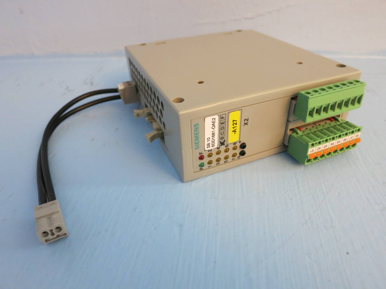 Image of Siemens 6DD1681-0AE2 SB 10 SIMADYN D I/O Module PLC Simatic 6DDI68I-OAE2