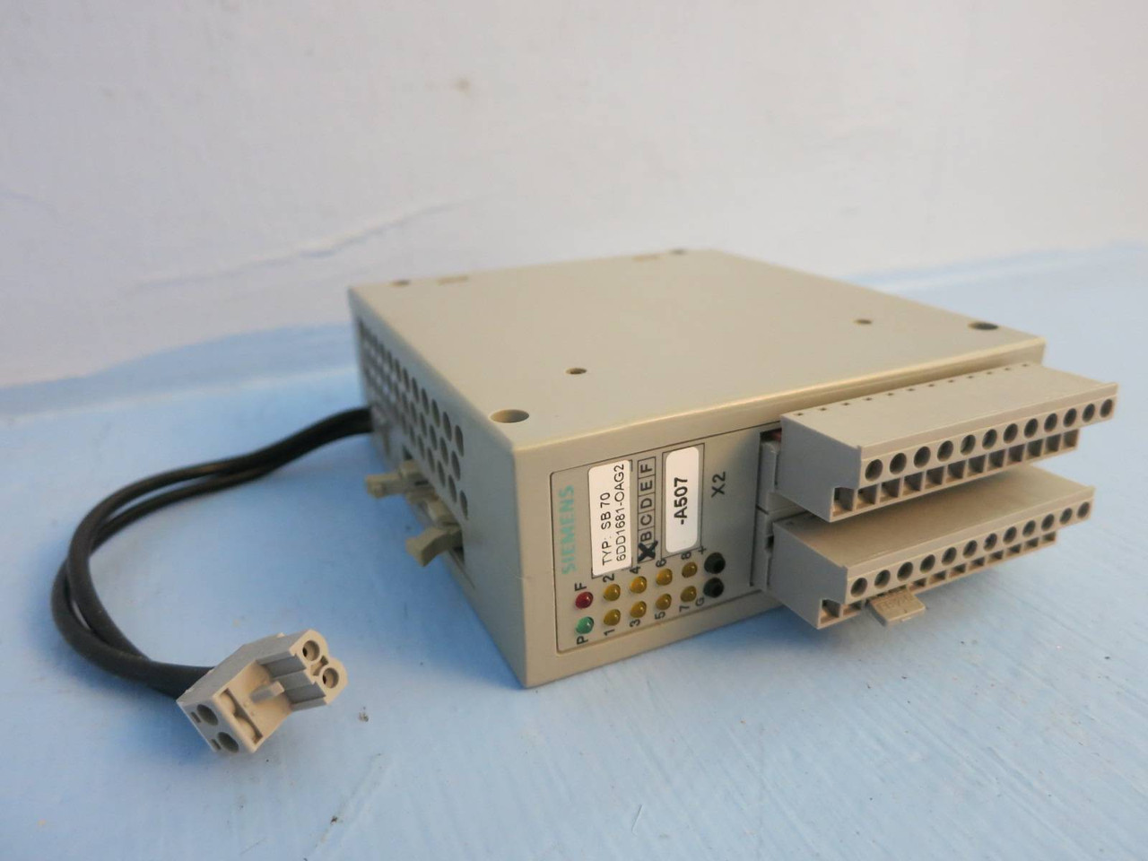 Image of Siemens 6DD1681-0AG2 SB 70 SIMADYN D Output Module PLC Simatic 6DDI68I-OAG2