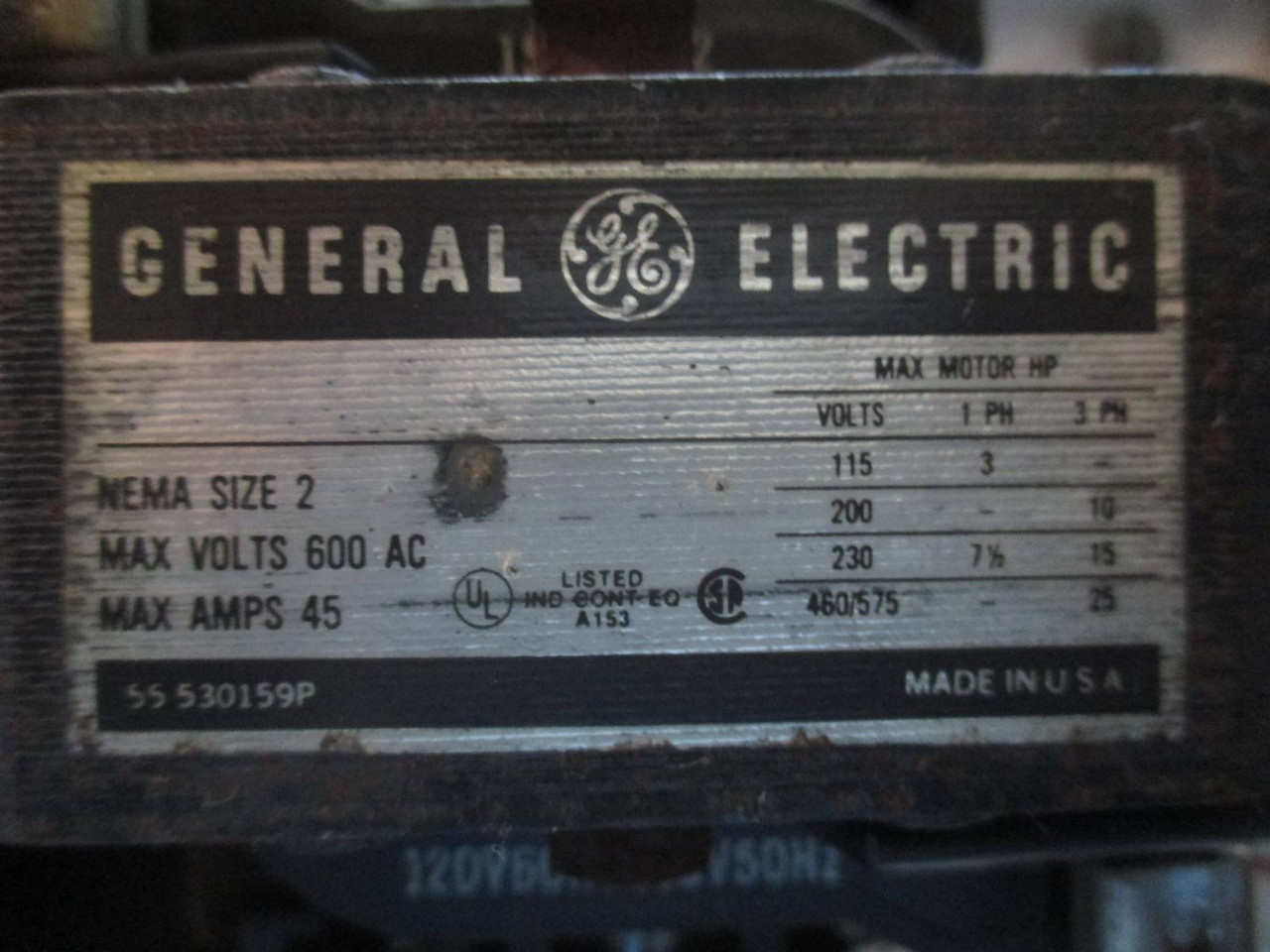 GE 8000 Series Size 2 Starter 30 Amp Breaker 12" Type MCC Bucket MCCB TEC36030 (TK1053-2)