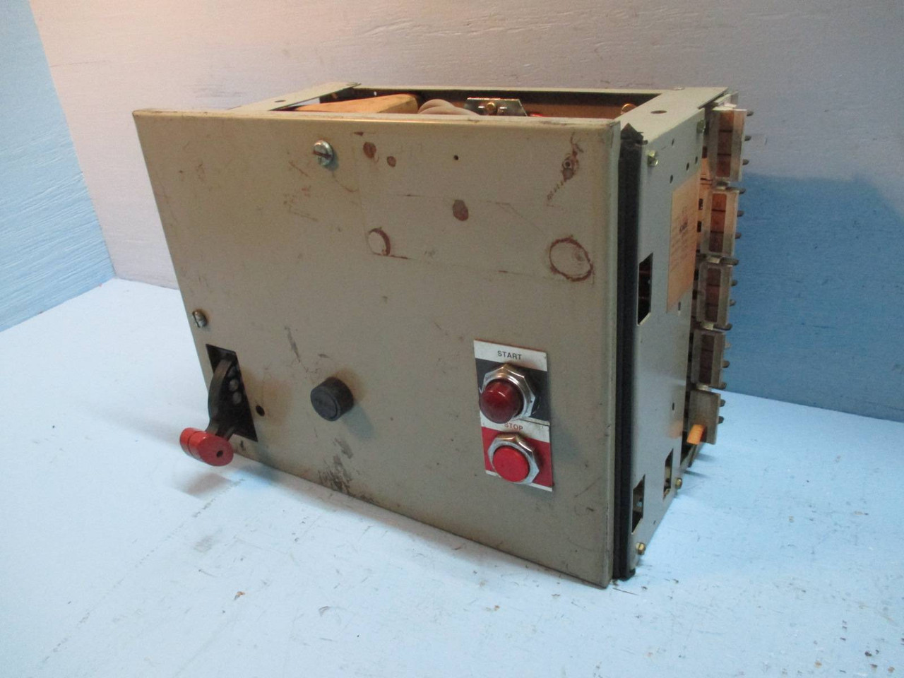 GE 8000 Series Size 2 Starter 30 Amp Breaker 12" Type MCC Bucket MCCB TEC36030 (TK1053-2)