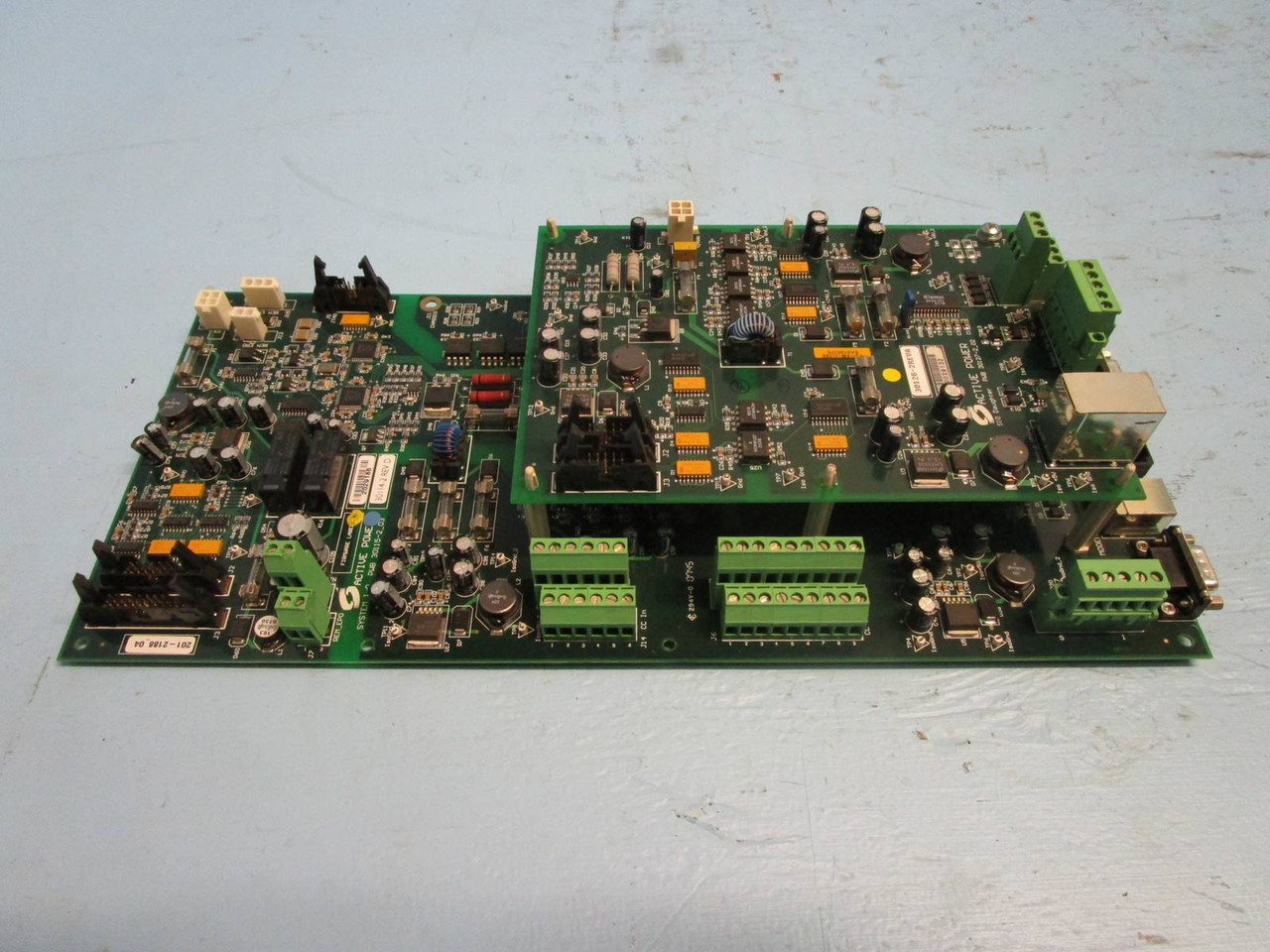 Active Power System I/O 30115-2 w SIO Daughter PWB 30127-2_02 PCB 30114-2 30126 (NP0831-1)