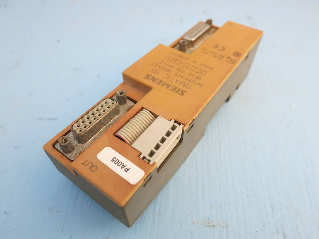 Siemens 6ES5 316-8FA12 Interface Module Simatic S5 PLC Simadyn D 6ES53168FA12 (PM1546-14)