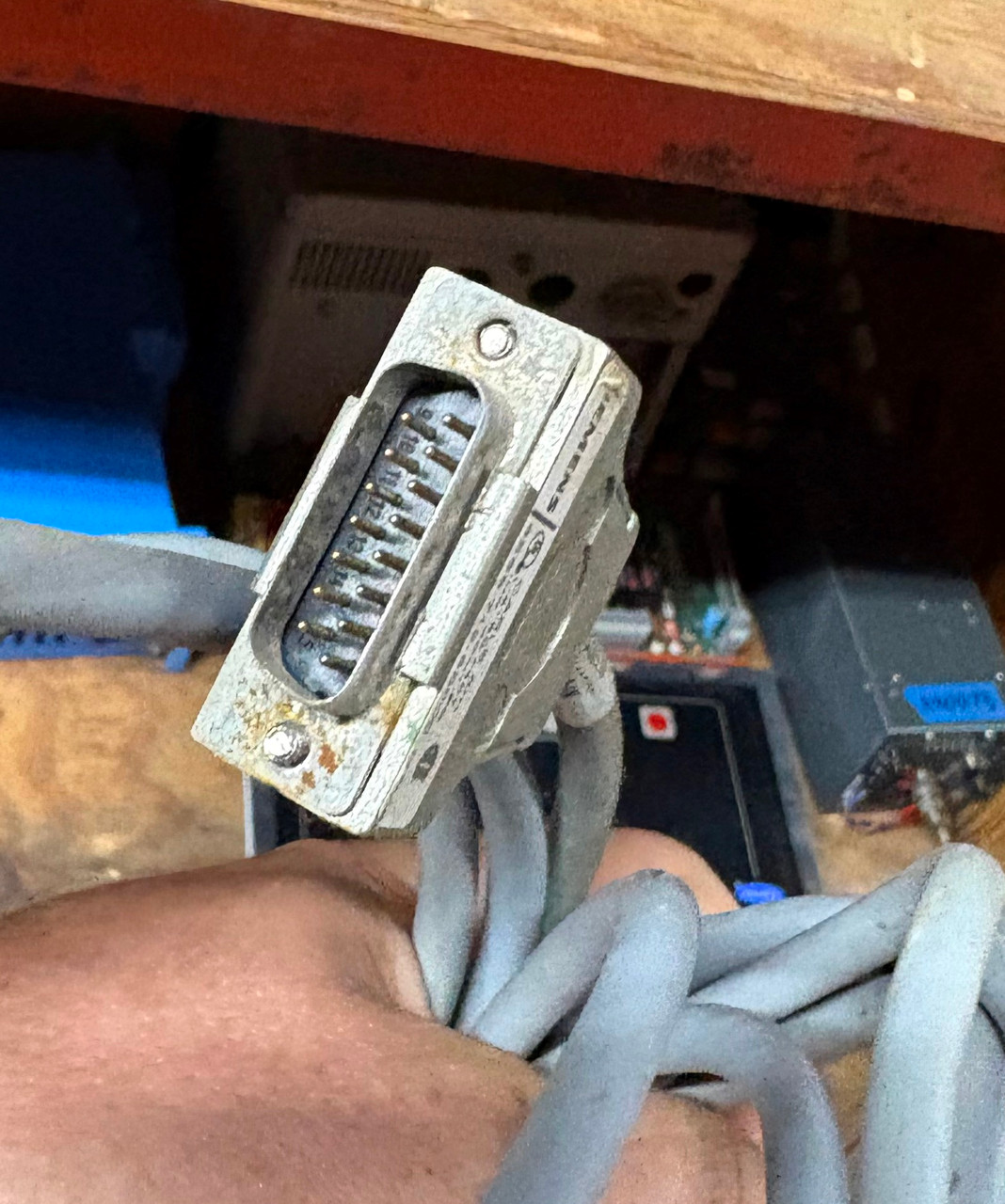 Siemens 6ES5 712-8BF00 5m Cable 15 Pin Simatic S5 PLC Simadyn 6ES57128BF00 8BFOO (PM1548-8)