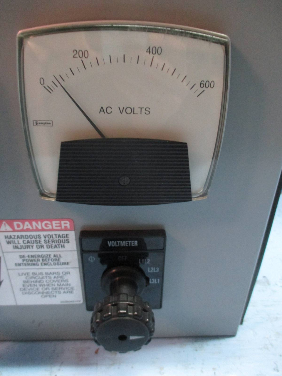 GE 8000 Size 2 Reversing Starter w/ time delay 30 Amp Fusible 18" MCC Bucket (TK1167-2)