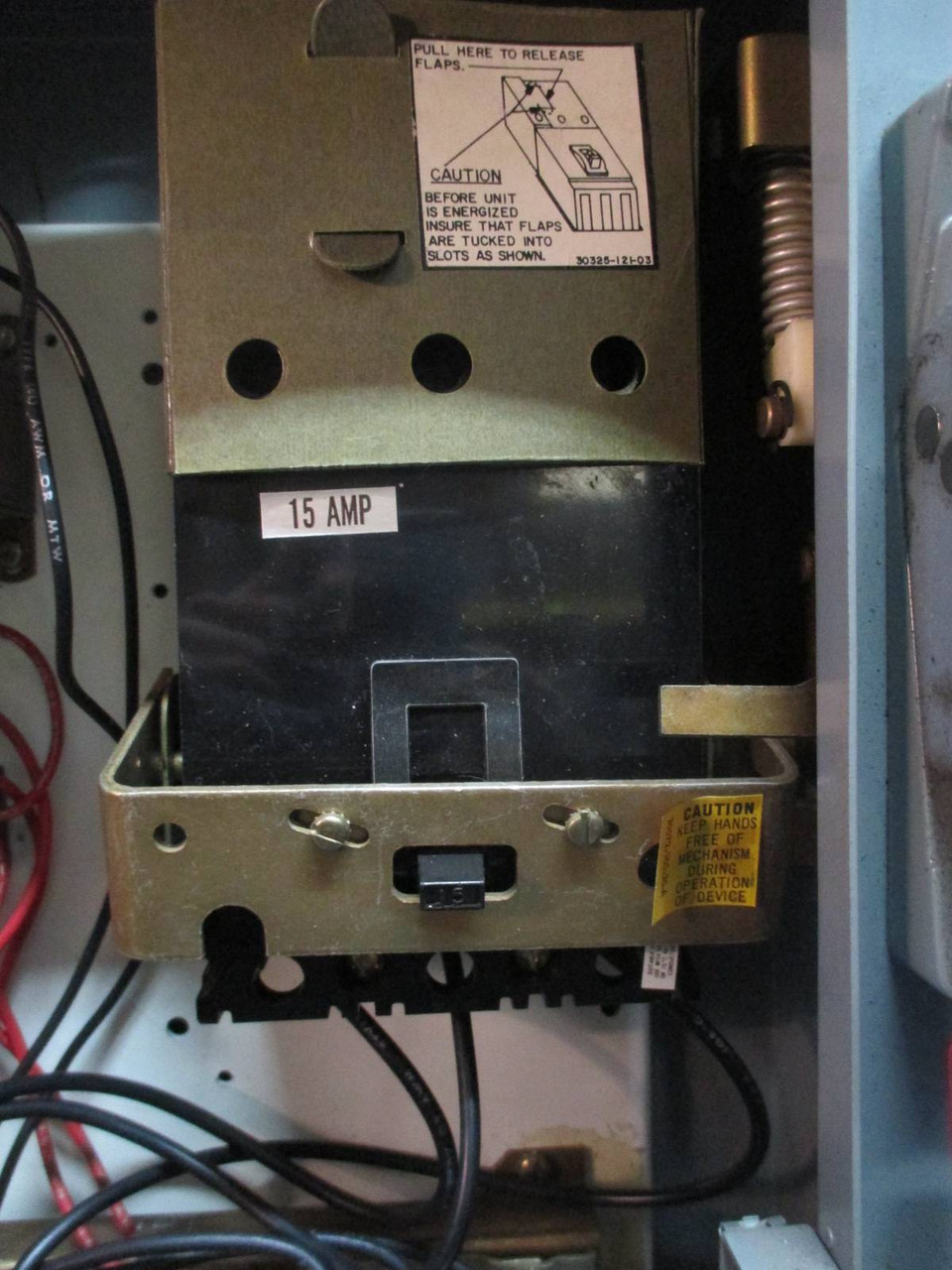Square D 8810-SBG2 Size 0 Two-Speed Starter 15 Amp Breaker Combo Box 15A 2 Speed (TK1171-1)