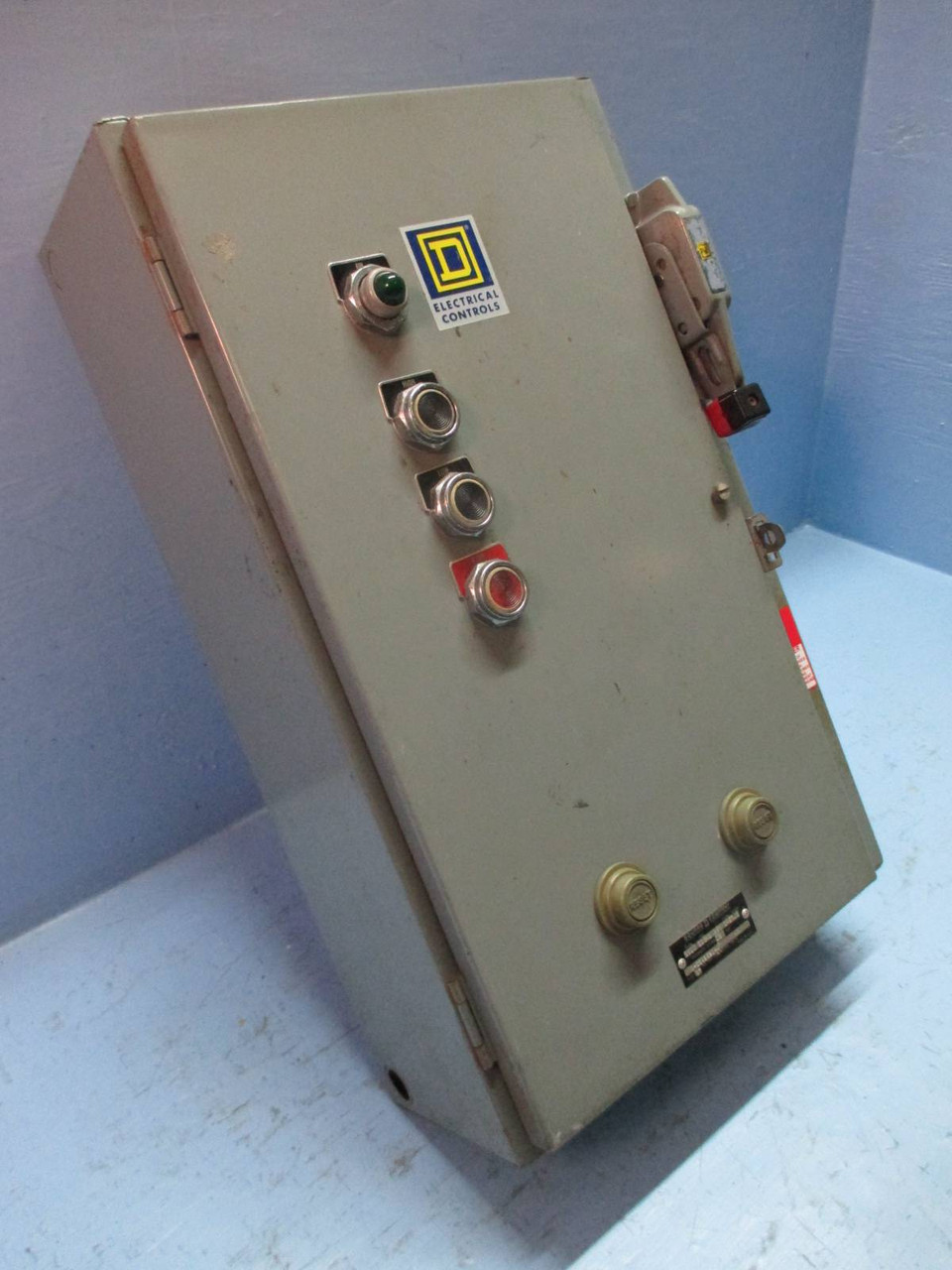 Square D 8810-SBG2 Size 0 Two-Speed Starter 15 Amp Breaker Combo Box 15A 2 Speed (TK1171-1)