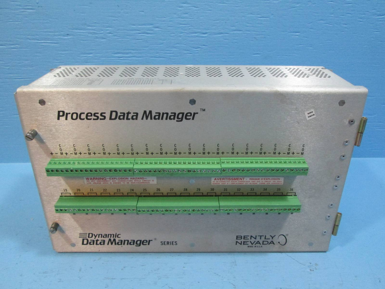 Bently Nevada 75689-01 Process Data Manager 80587-01 75695-01 Dynamic 47173 PLC (NP0855-2)