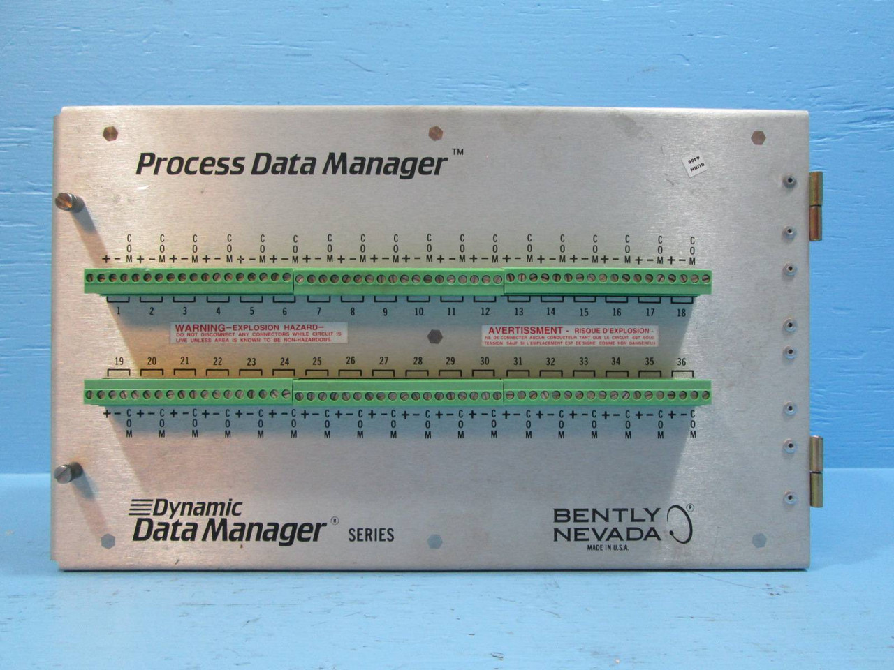 Bently Nevada 75689-01 Process Data Manager 80587-01 75695-01 Dynamic 47173 PLC (NP0855-2)