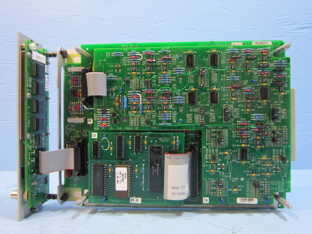 Bently Nevada Dual Accelerometer Monitor 3300/25-01-XX-XX-00-00-03-00 PLC 330025 (NP0884-5)