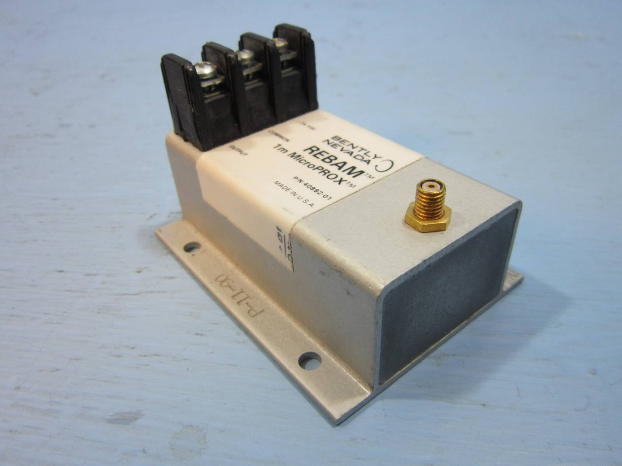 Bently Nevada 40892-01 Rebam 1m MicroPROX Proximitor Sensor PLC Module 4089201 (NP0933-2)