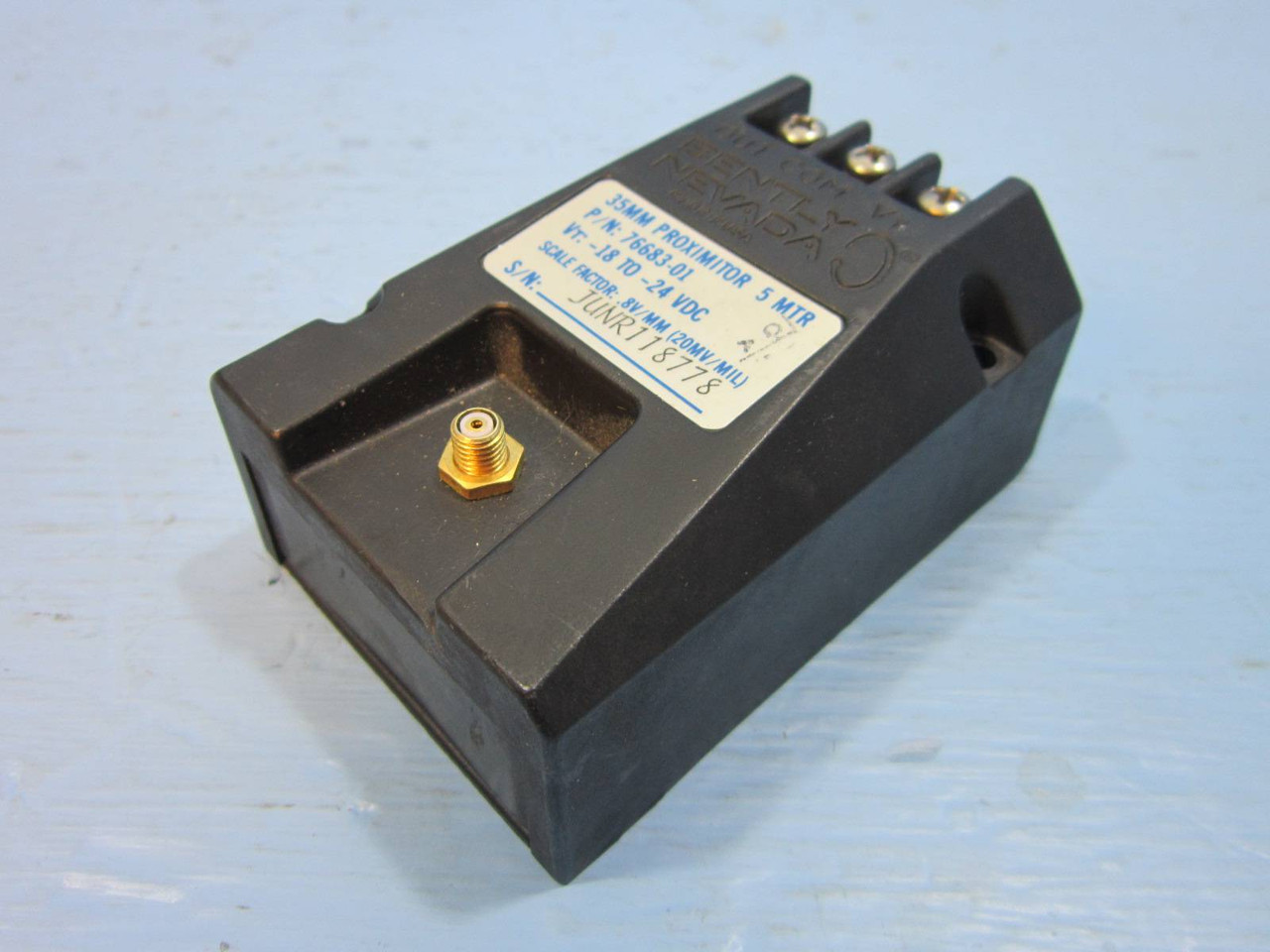 Bently Nevada 7200 76683-01 Proximitor Sensor PLC Module 5 Metre 35mm 7668301 (NP0929-1)