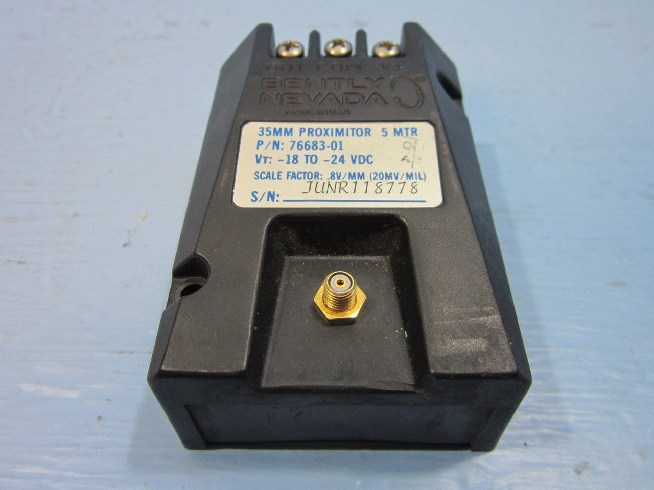 Bently Nevada 7200 76683-01 Proximitor Sensor PLC Module 5 Metre 35mm 7668301 (NP0929-1)