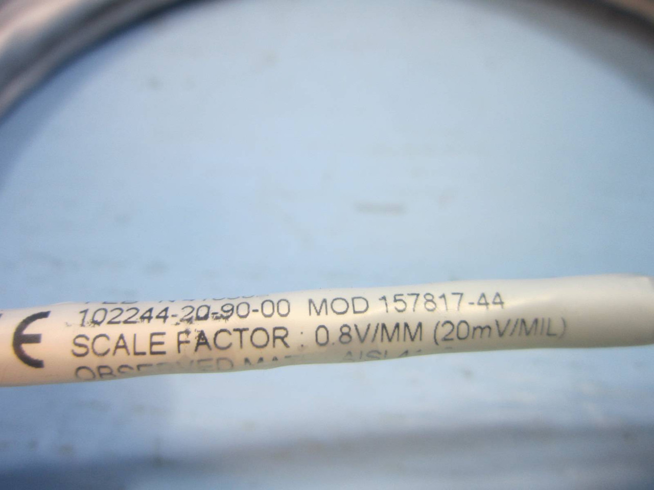 Bently Nevada 102244-20-90-00 Vibration Sensor Probe Proximity Cable 157817-44 (NP0945-1)