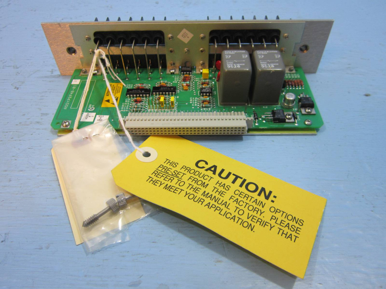 NEW Bently Nevada 81546-01 XDCR IO Record Terminals Alarm Relay Outputs 79748-01 (NP0966-1)