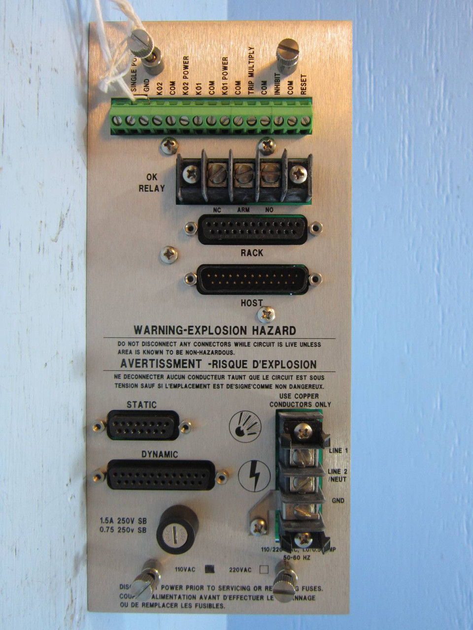 NEW Bently Nevada PWA 84039-02 Temperature Control PLC Module PWA 8403902 110 V (NP0967-2)