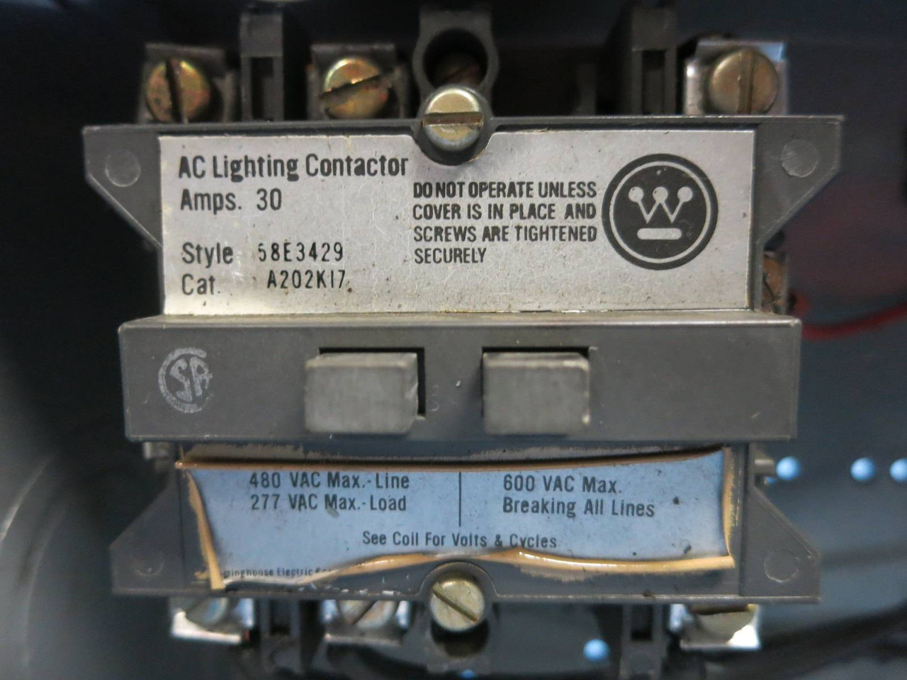 Westinghouse 20A Breaker/30A Lighting Contactor Busplug 58-E-3428 BPIN-A226SIABN (PM1653-4)
