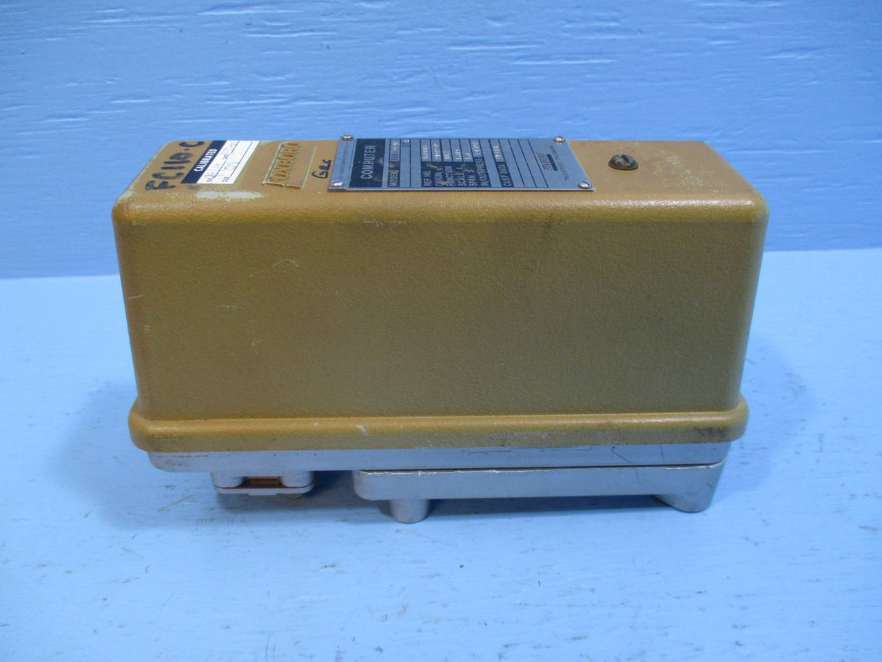 Foxboro 556-8-40 Computer Multiplier 3-15 PSI 556840 (TK1310-1)