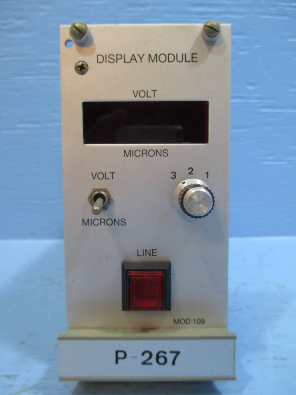 Physik Instrumente Mod 109 Display PLC Module P-267 PI (TK1317-1)