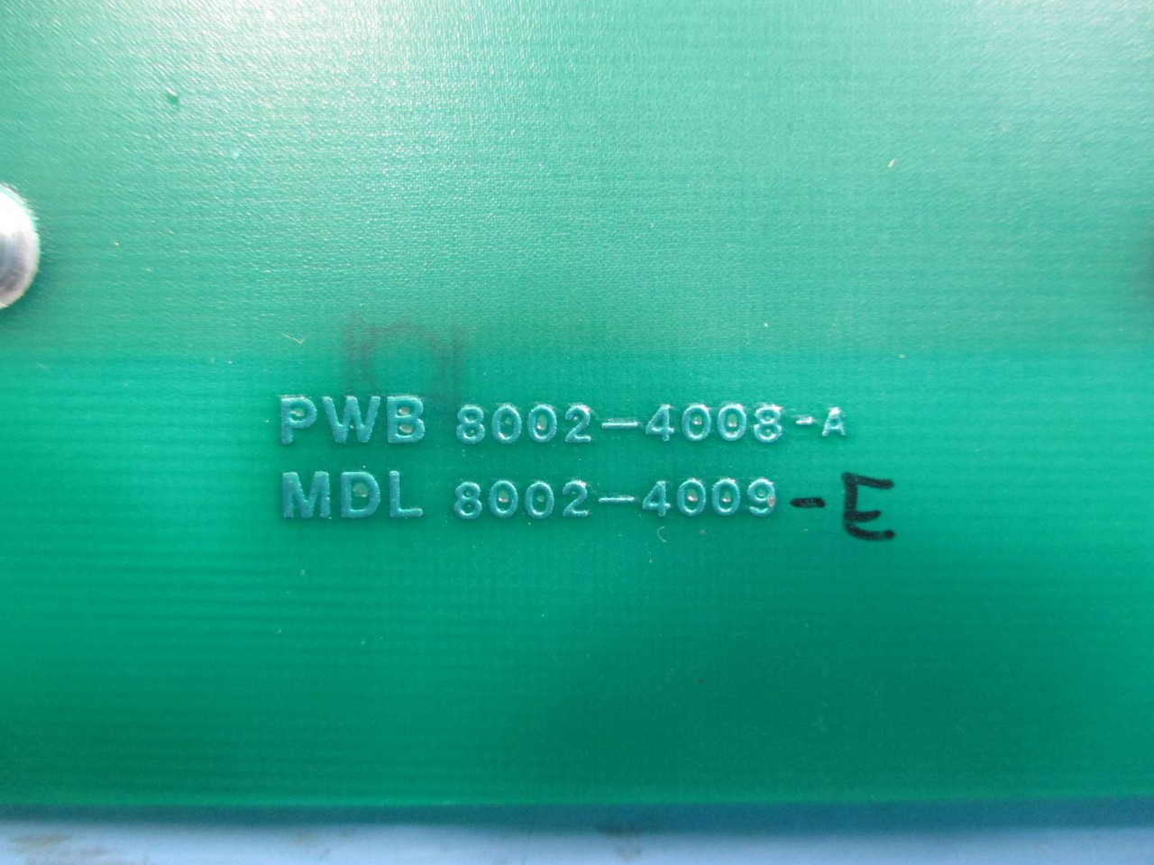 Control Chief 8002-4008-A / 8002-4009-E Reciever Input Module Card PLC (TK1328-1)