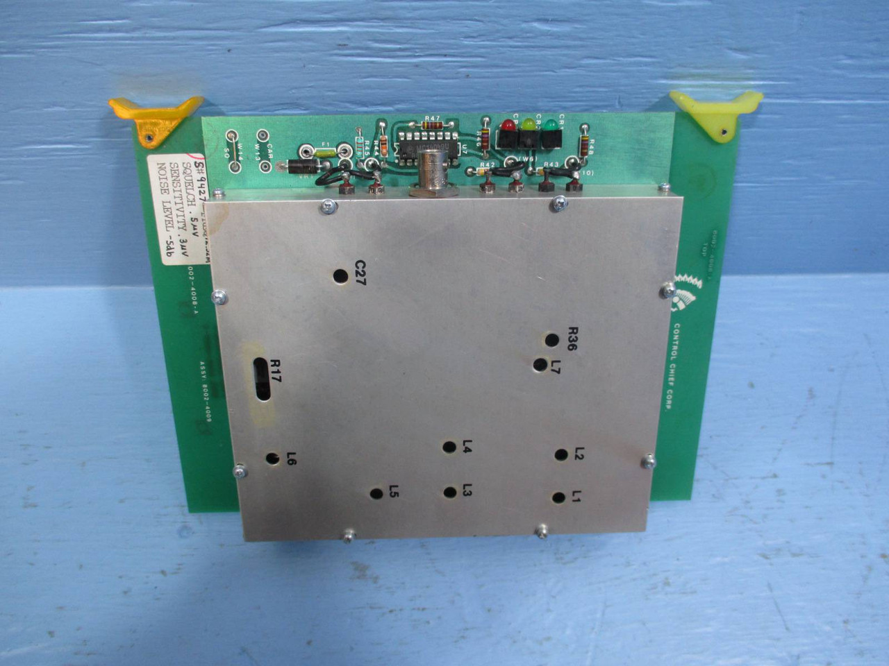 Control Chief 8002-4008-A / 8002-4009-D Reciever Input Module Card PLC (TK1327-1)