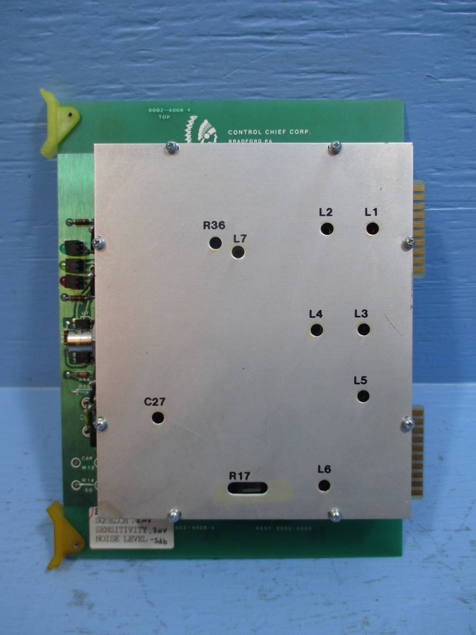 Control Chief 8002-4008-A / 8002-4009-D Reciever Input Module Card PLC (TK1327-1)