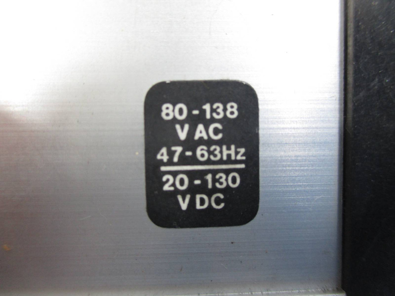 Yokogawa SPBD-000*E Standby Manual Station Style E YS110 80-138 VAC 20-130 VDC (TK1347-1)